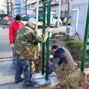 Installation of fences - Jurval ograde 