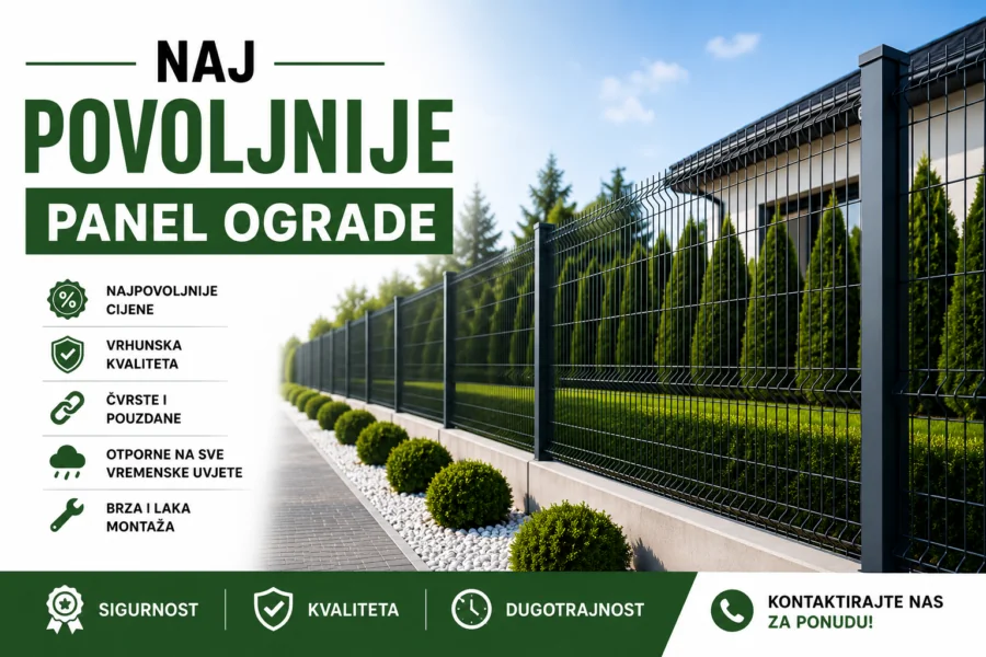 Panelne ograde iskoristite akcijske cijene - Jurval ograde 
