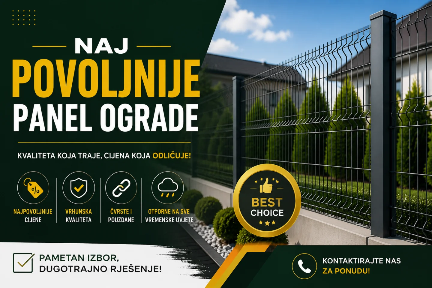 Panel ograde - Jurval ograde 