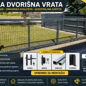 Vrata za panelne ograde - Jurval ograde 